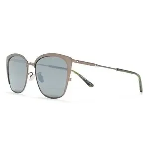 Bottega Veneta Ruthenium Silver/Mirrored Blue BV0089SK Unisex Sunglasses Bottega Veneta BV0089SK Sunglasses | FREE Shipping - SOLD OUT main image 2